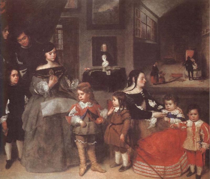 VELAZQUEZ, Diego Rodriguez de Silva y Artistic  family